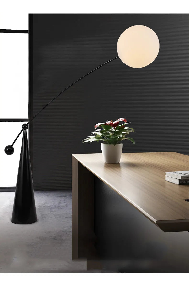 CLAIR DE LUNE - Lampe de sol contemporaine