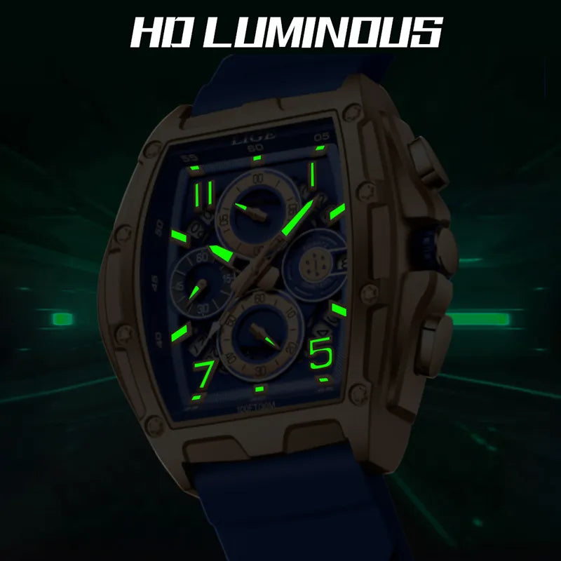 ECLAT DU TEMPS - Montre quartz cadran en tonneau