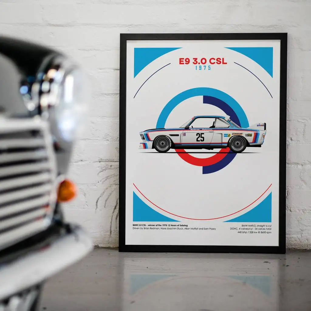 LA VOITURE n°5 - POSTER