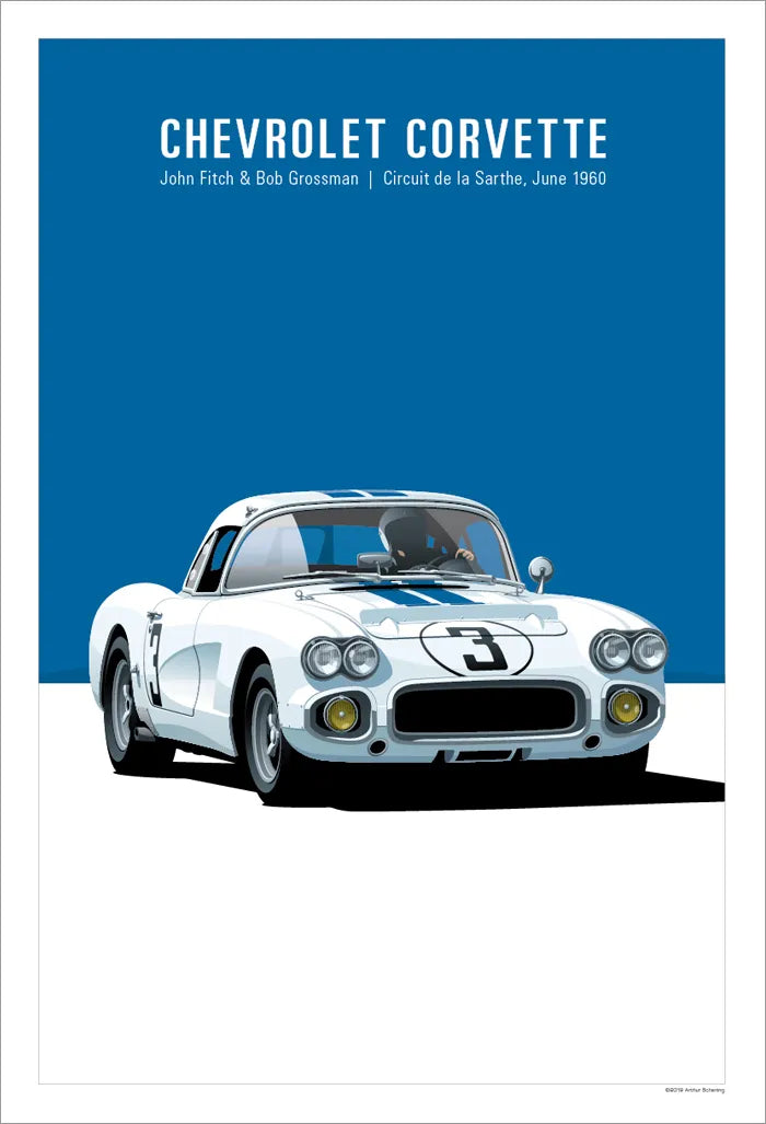 LA VOITURE n°3 - POSTER